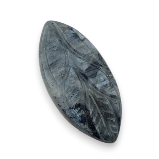 Larvikit kaboszon carving 29x14 mm nr 82