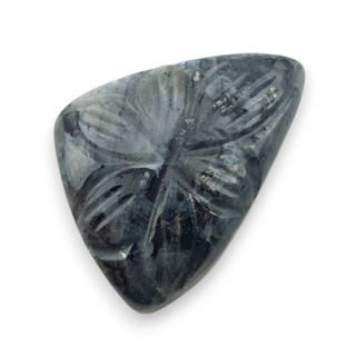 Larvikit kaboszon carving 29x21 mm nr 64
