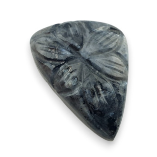 Larvikit kaboszon carving 29x21 mm nr 64