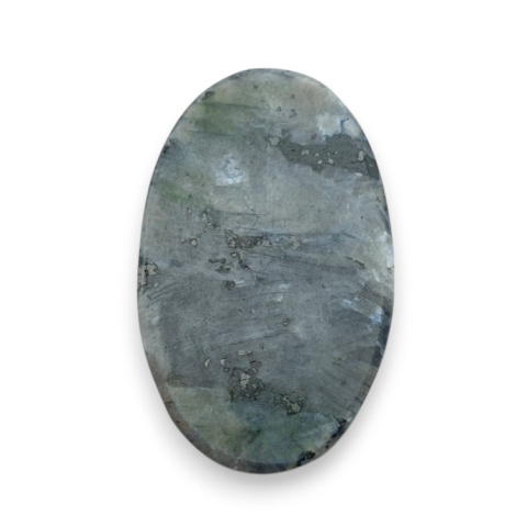 Larvikit kaboszon carving 30x18 mm nr 21 Larvikit kaboszon carving 30x18 mm nr 21