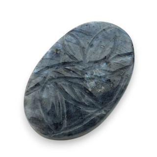 Larvikit kaboszon carving 30x20 mm nr 45