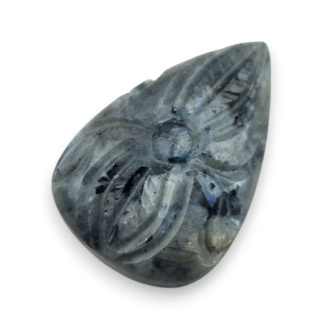 Larvikit kaboszon carving 30x20 mm nr 63