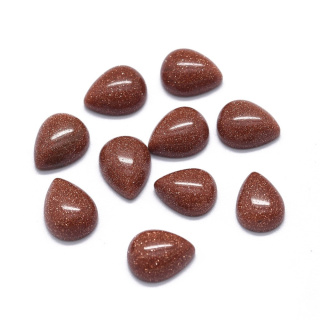 Piasek pustyni kaboszon łezka 8x6 mm 1 szt