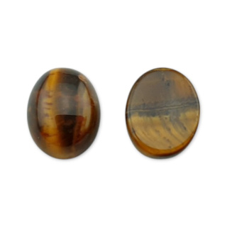 Tygrysie oko kaboszon 10x8 mm 1 szt