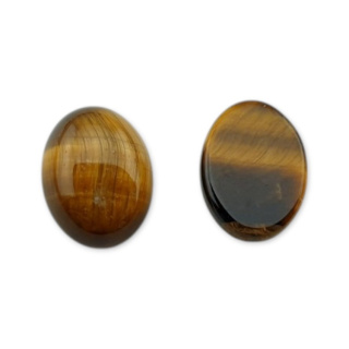 Tygrysie oko kaboszon 8x6 mm 1 szt