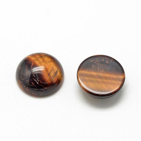 Tygrysie oko kaboszon fi 6 mm 1 szt Tygrysie oko kaboszon fi 6 mm 1 szt