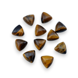 Tygrysie oko kaboszon trylion 10x10 mm 1 szt