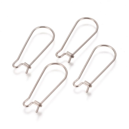 Bigle zamknięte stal szlachetna 25x10 mm 4 szt