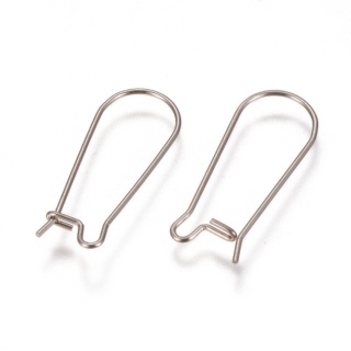 Bigle zamknięte stal szlachetna 25x10 mm 4 szt