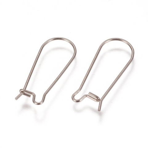 Bigle zamknięte stal szlachetna 25x10 mm 4 szt Bigle zamknięte stal szlachetna 25x10 mm 4 szt
