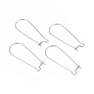 Bigle zamknięte stal szlachetna 33x13 mm 4 szt