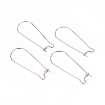 Bigle zamknięte stal szlachetna 33x13 mm 4 szt