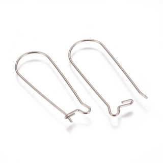 Bigle zamknięte stal szlachetna 33x13 mm 4 szt