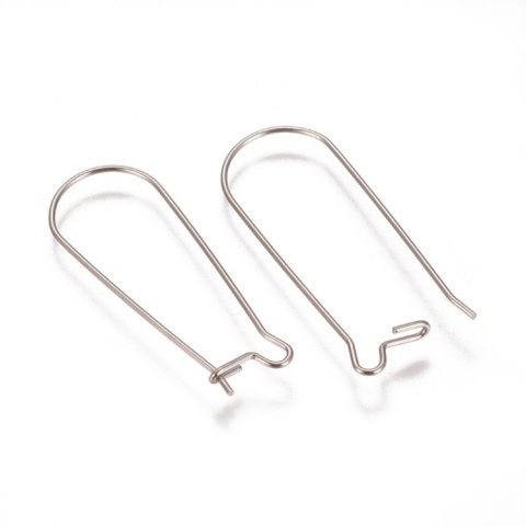 Bigle zamknięte stal szlachetna 33x13 mm 4 szt Bigle zamknięte stal szlachetna 33x13 mm 4 szt