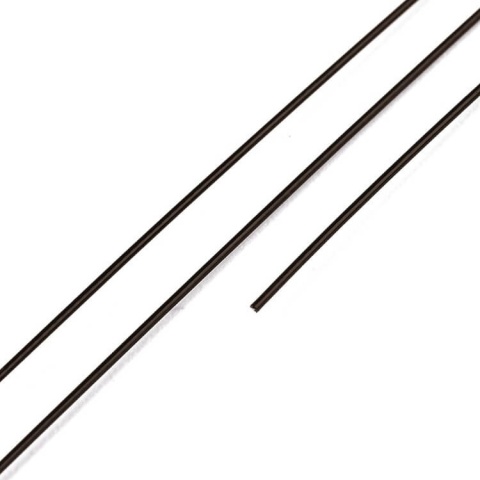 Japońska linka jubilerska stalowa powlekana 0,4 mm 2 m brązowa Japońska linka jubilerska stalowa powlekana 0,4 mm 2 m brązowa