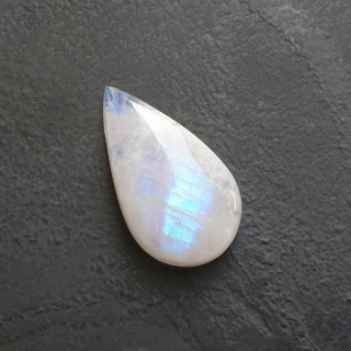 Kamień księżycowy kaboszon 25x14 mm nr A431
