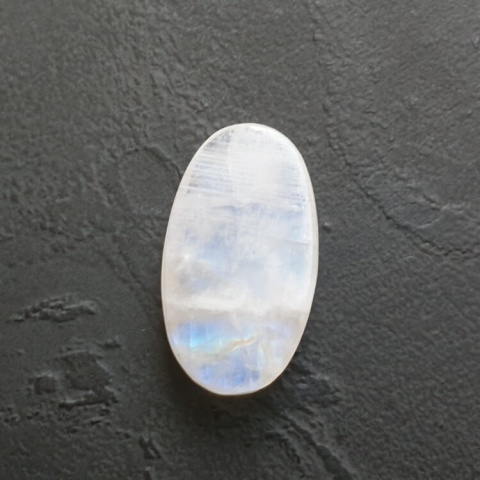 Kamień księżycowy kaboszon 26x14 mm nr A427 Kamień księżycowy kaboszon 26x14 mm nr A427