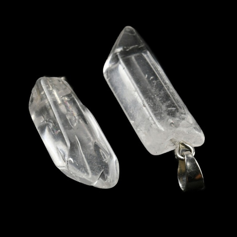 Kwarc sopel zawieszka 24-48 mm 1 szt Kwarc sopel zawieszka 24-48 mm 1 szt