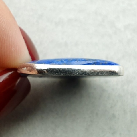 Lapis lazuli zawieszka 25x22 mm nr 211