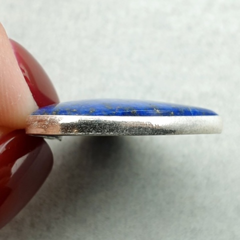 Lapis lazuli zawieszka 27x22 mm nr 186 Lapis lazuli zawieszka 27x22 mm nr 186
