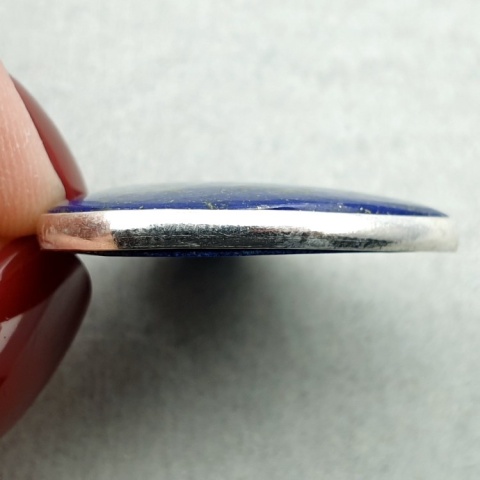 Lapis lazuli zawieszka 28x26 mm nr 155 Lapis lazuli zawieszka 28x26 mm nr 155