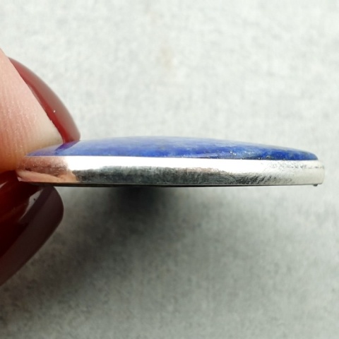 Lapis lazuli zawieszka 30x26 mm nr 124 Lapis lazuli zawieszka 30x26 mm nr 124