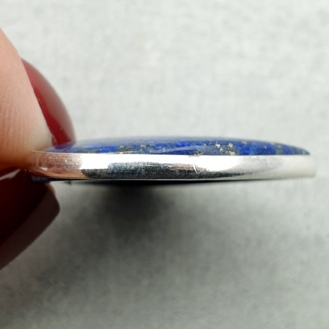 Lapis lazuli zawieszka 31x26 mm nr 175