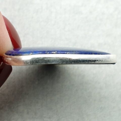 Lapis lazuli zawieszka 32x26 mm nr 115 Lapis lazuli zawieszka 32x26 mm nr 115