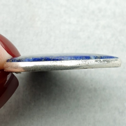 Lapis lazuli zawieszka 32x30 mm nr 140 Lapis lazuli zawieszka 32x30 mm nr 140