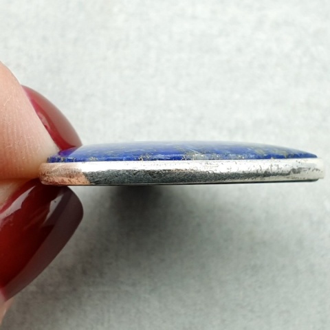 Lapis lazuli zawieszka 32x30 mm nr 142 Lapis lazuli zawieszka 32x30 mm nr 142