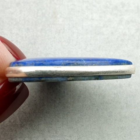 Lapis lazuli zawieszka 34x32 mm nr 123 Lapis lazuli zawieszka 34x32 mm nr 123