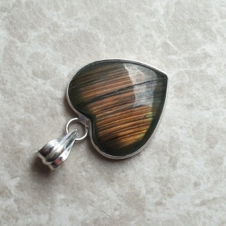 Labradoryt zawieszka 21x21 mm nr A53