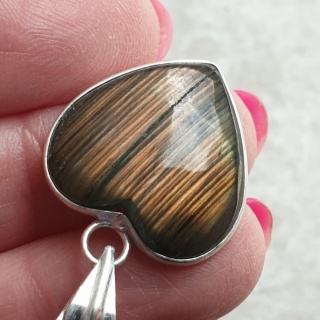 Labradoryt zawieszka 21x21 mm nr A53