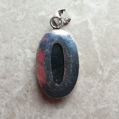 Labradoryt zawieszka 28x14 mm nr A107