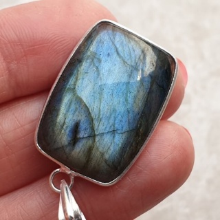 Labradoryt zawieszka 28x20 mm nr A272