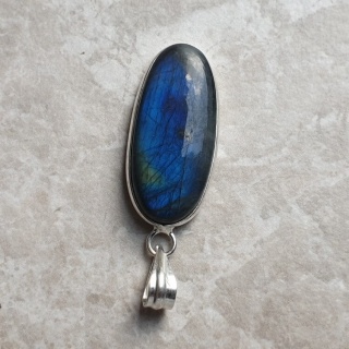 Labradoryt zawieszka 29x14 mm nr A352