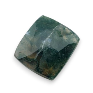Agat mszysty kaboszon fasetowany 20x18 mm nr 8