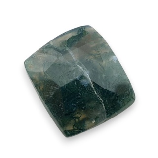 Agat mszysty kaboszon fasetowany 20x18 mm nr 8