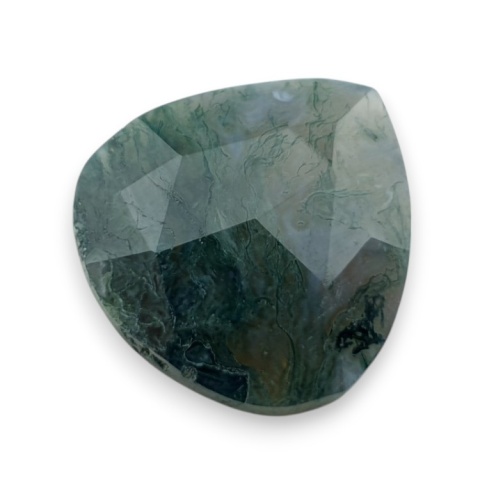 Agat mszysty kaboszon fasetowany 20x20 mm nr 45 Agat mszysty kaboszon fasetowany 20x20 mm nr 45
