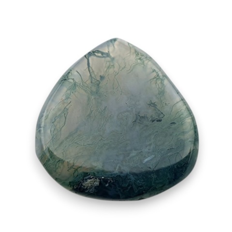 Agat mszysty kaboszon fasetowany 20x20 mm nr 45 Agat mszysty kaboszon fasetowany 20x20 mm nr 45