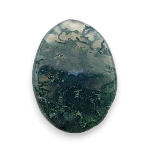 Agat mszysty kaboszon fasetowany 23x17 mm nr 11 Agat mszysty kaboszon fasetowany 23x17 mm nr 11