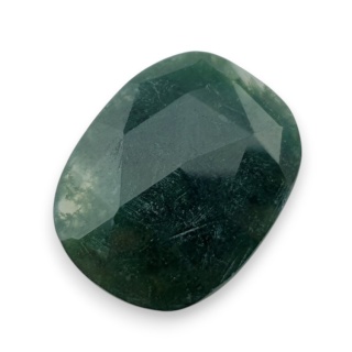 Agat mszysty kaboszon fasetowany 23x18 mm nr 10