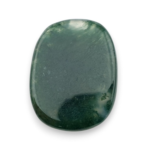 Agat mszysty kaboszon fasetowany 23x18 mm nr 10 Agat mszysty kaboszon fasetowany 23x18 mm nr 10