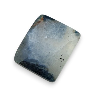 Agat mszysty kaboszon fasetowany 23x19 mm nr 19