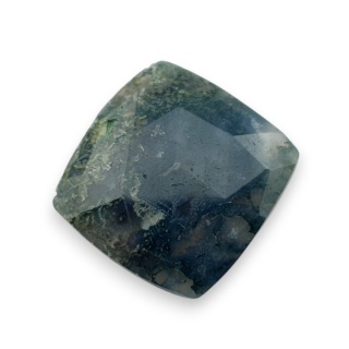 Agat mszysty kaboszon fasetowany 23x22 mm nr 18
