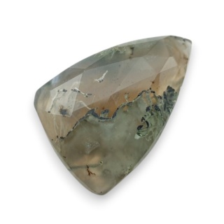 Agat mszysty kaboszon fasetowany 25x17 mm nr 48