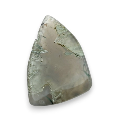 Agat mszysty kaboszon fasetowany 25x17 mm nr 48 Agat mszysty kaboszon fasetowany 25x17 mm nr 48