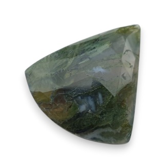 Agat mszysty kaboszon fasetowany 25x21 mm nr 47