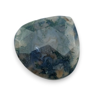Agat mszysty kaboszon fasetowany 25x24 mm nr 23