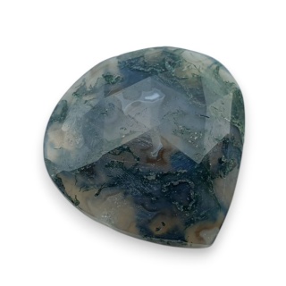 Agat mszysty kaboszon fasetowany 25x24 mm nr 23